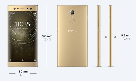 ra mắt xperia XA2, XA2 Ultra