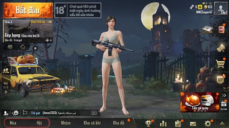 game PUBG Mobile tieng Viet