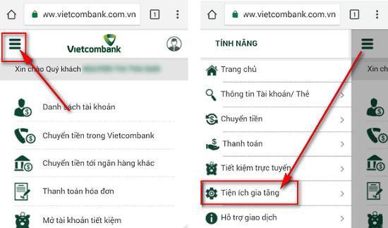 huy lien ket momo với vietcombank