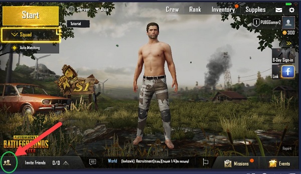 cách kết bạn trên PUBG Mobile