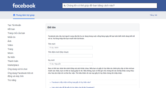 doi ten facebook chua du 60 ngay