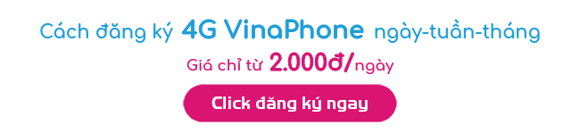 gói cước 4g 1 tháng vinaphone