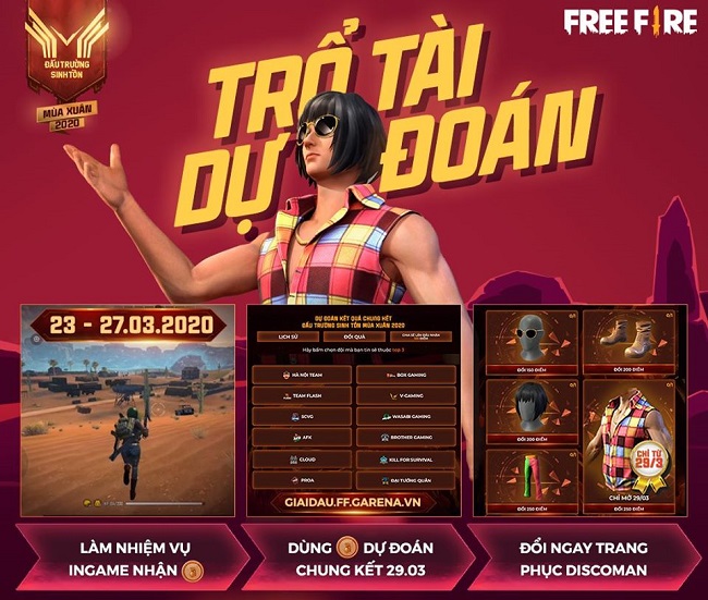 chung ket dau truong sinh ton free fire