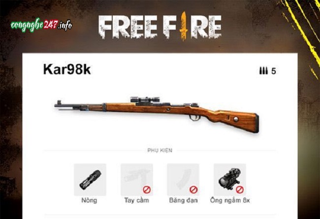 sung ban tia free fire