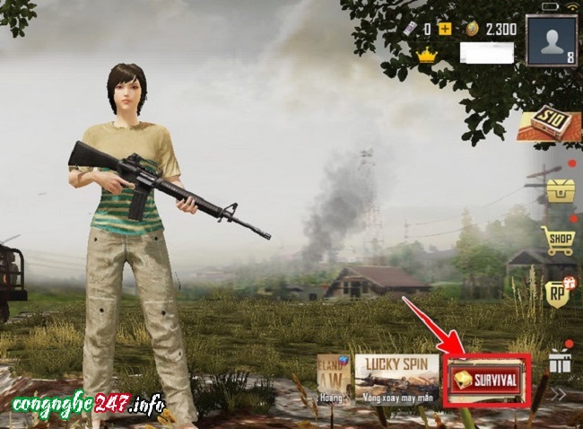 phieu nhan vat trong pubg su dung the nao 