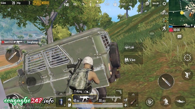 lam the nao de xac dinh doi thu trong pubg