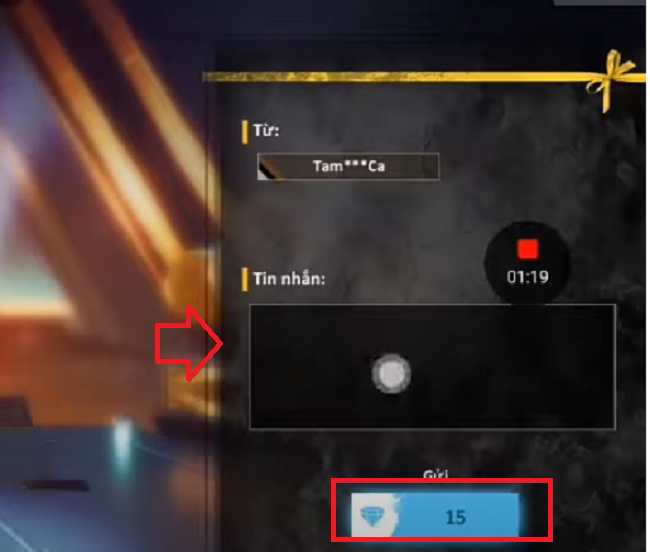 Cách tặng quà bạn bè trong Free Fire