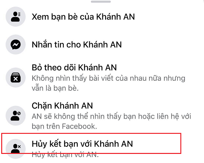 Bị chặn gửi lời mời kết bạn trên Facebook