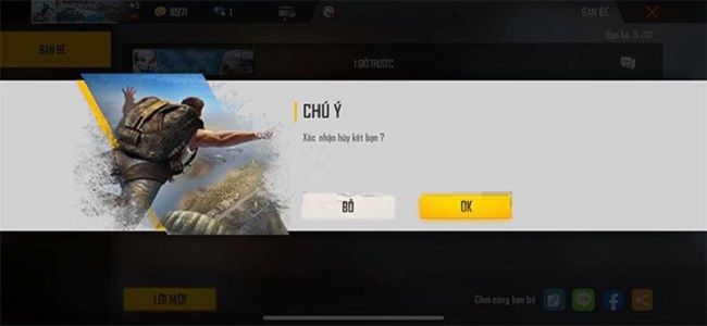 Cách hủy kết bạn trong Free Fire