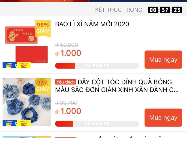 Cách săn hàng 1k trên shopee không cần ví airpay