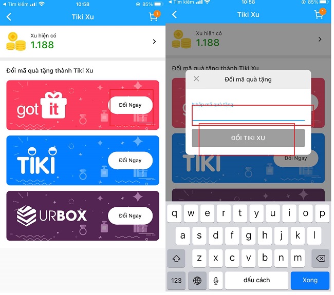 Cách sử dụng Voucher Got It trên Tiki