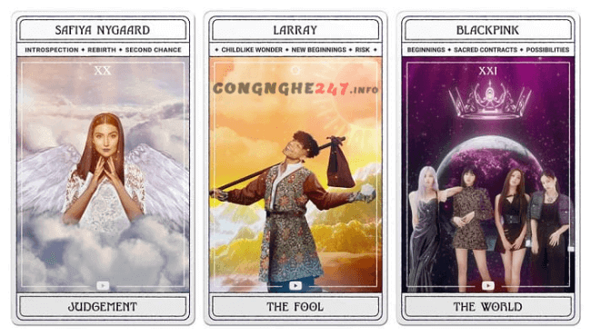 tinh nang tarot with youtube