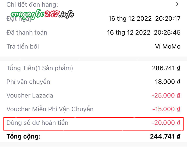 cach su dung ma giam gia hoan tien tren lazada