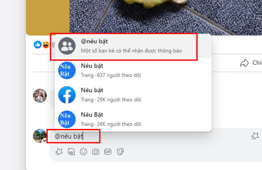 neu bat tren facebook